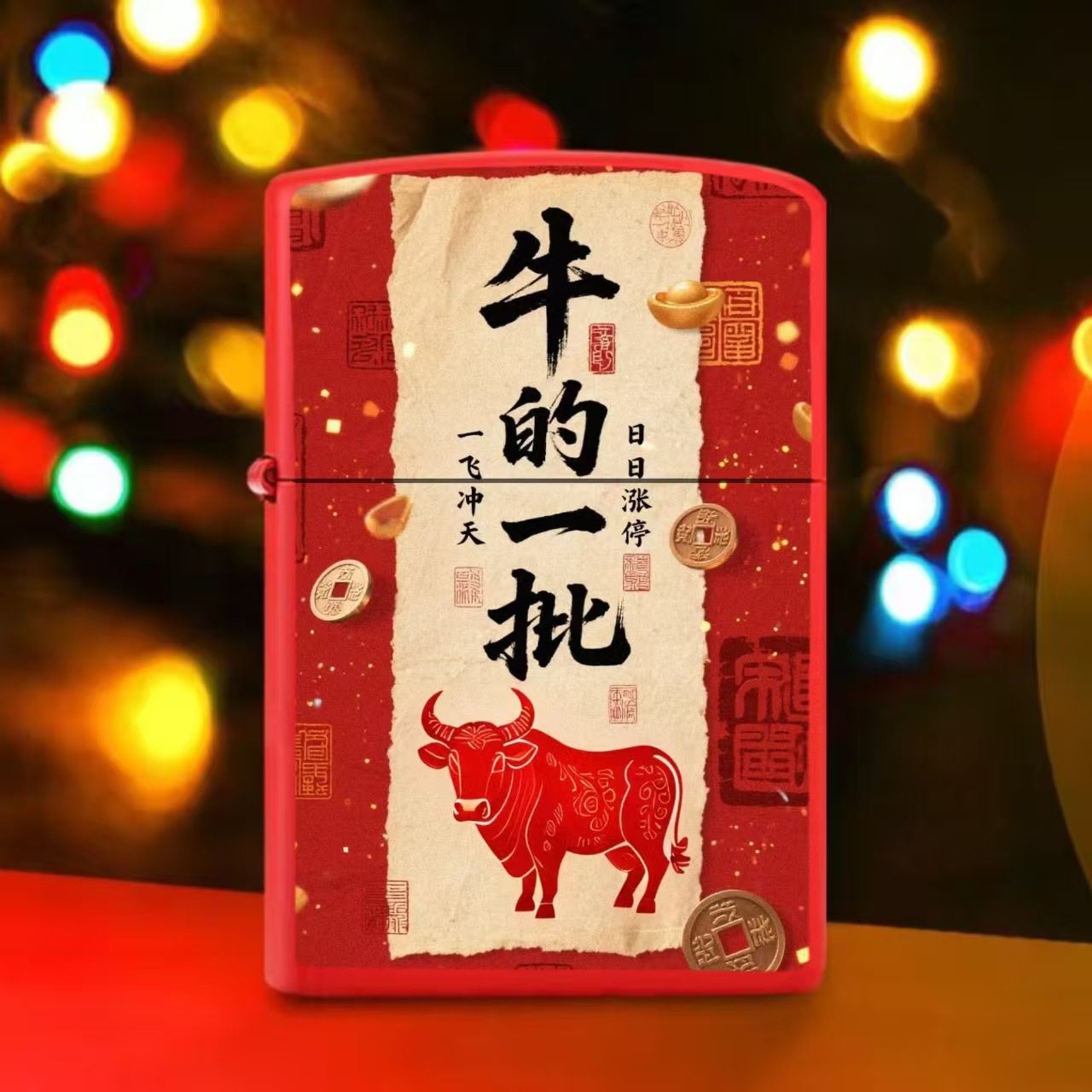 新款煤油火机金属炒股涨停牛市红