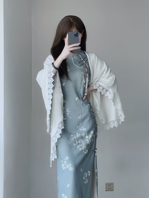 古法日常旗袍复古少女年轻款