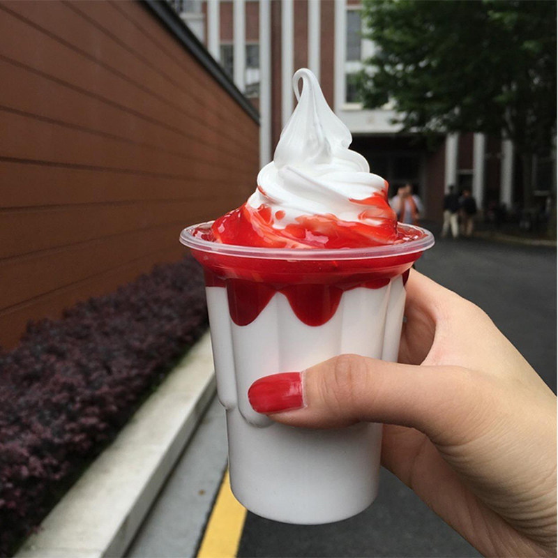 一次性250ml冰淇淋圣代杯商用冰激凌杯冰淇淋塑料杯专用双皮奶杯,餐饮具,塑杯,淘宝优惠券,粉丝福利购,淘宝优惠卷