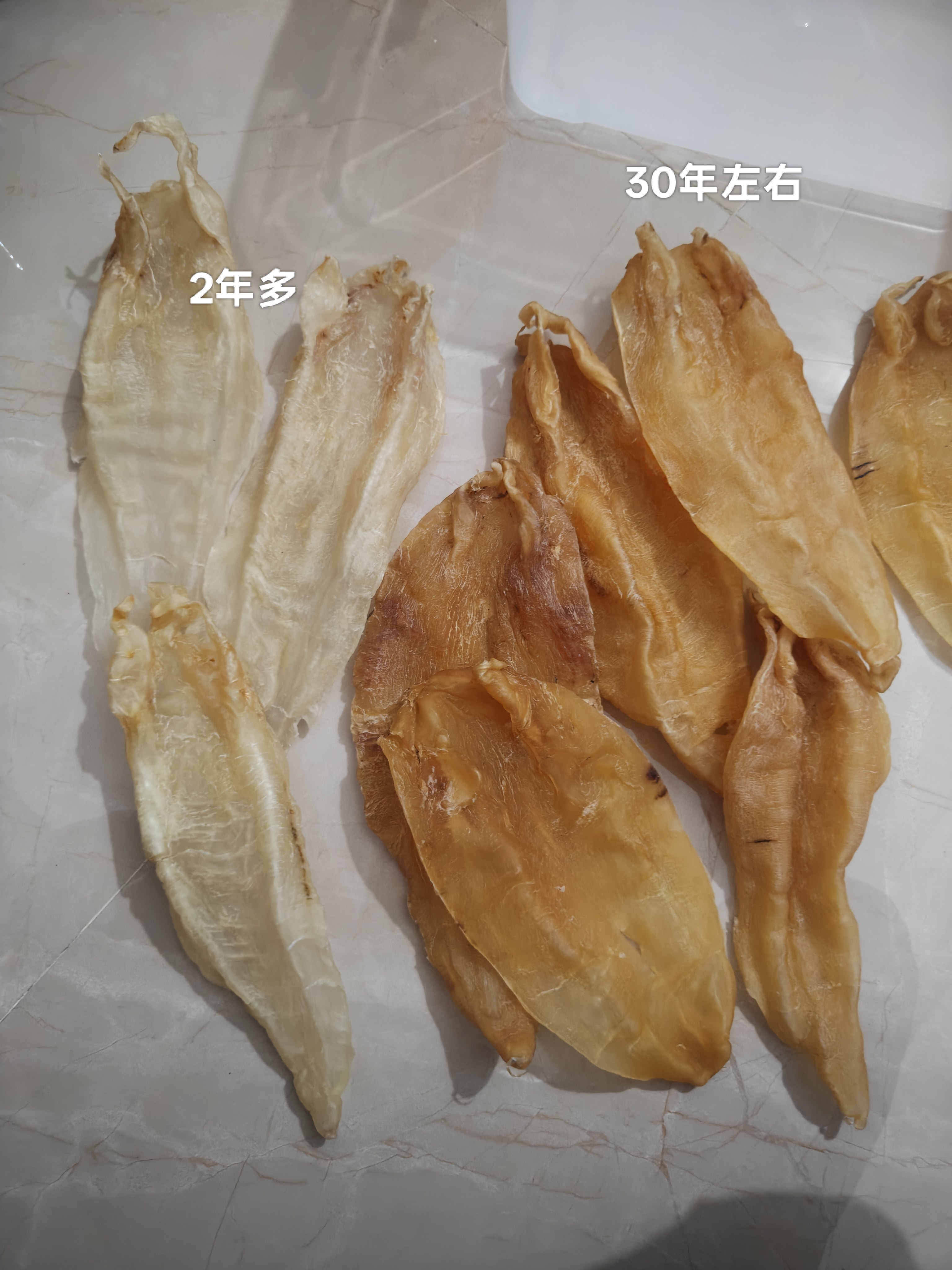 鱼胶干货 苏里南北海母胶几十年老胶 正品鱼胶干货 花胶