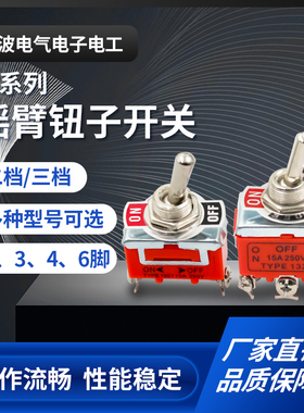 钮子开关摇头开关E-TEN纽子拨动纽子摇臂1021/1322扭子1121/1221