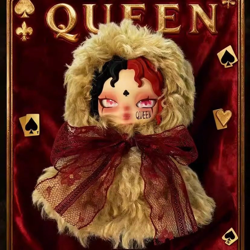 艾丽斯卡牌契约毛绒盲盒可爱公仔