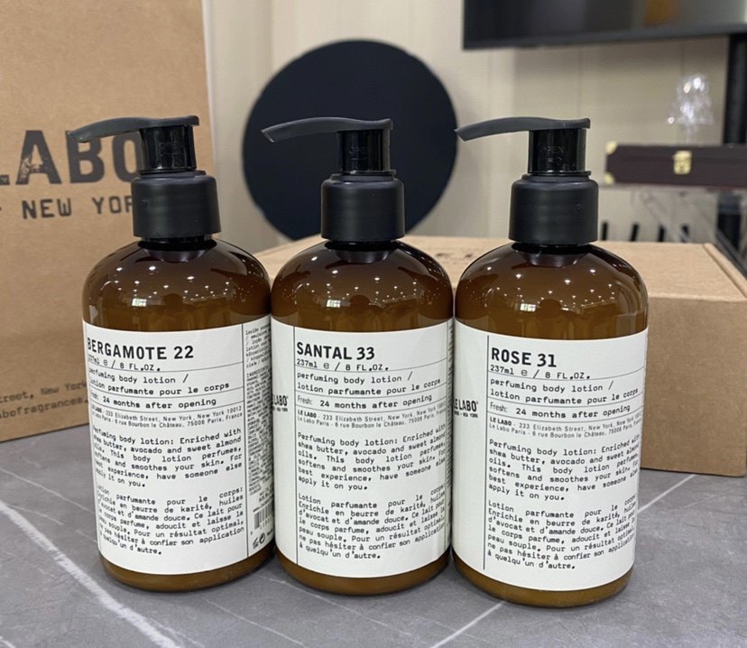 LELABO香水实验室31玫瑰33檀香22佛手柑29红茶身体乳沐浴露237ml_虎窝淘