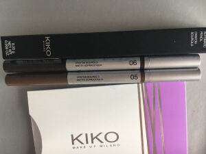 【法国KIKO官网订单】KIKO 意大利眉笔 拧出款 带刷头 双头眉笔