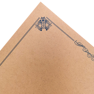 棕色环保丝绒纸创意欧式证书内芯再生纸A4A3奖状纸聘书可打印