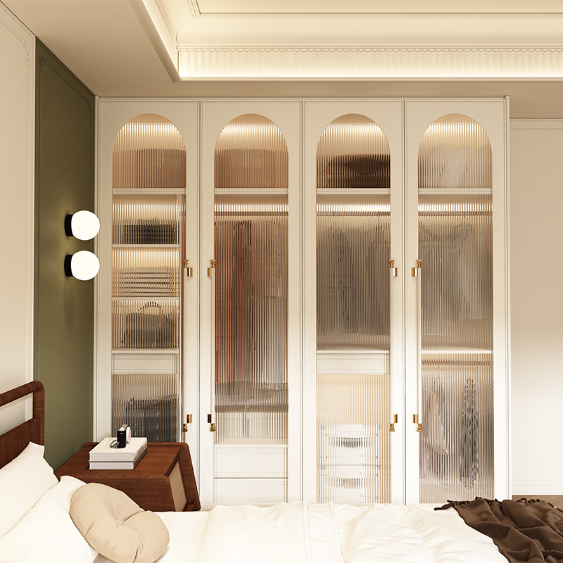 皮阿诺全屋定制家用卧室衣柜现代简约一柜到顶衣帽间小户型预付金