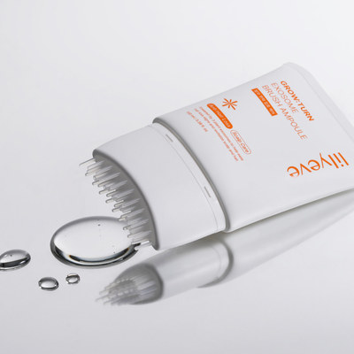 韩国代购lilyeve Grow:turnEXOSOME刷头安瓶改善碎发舒缓头皮护理