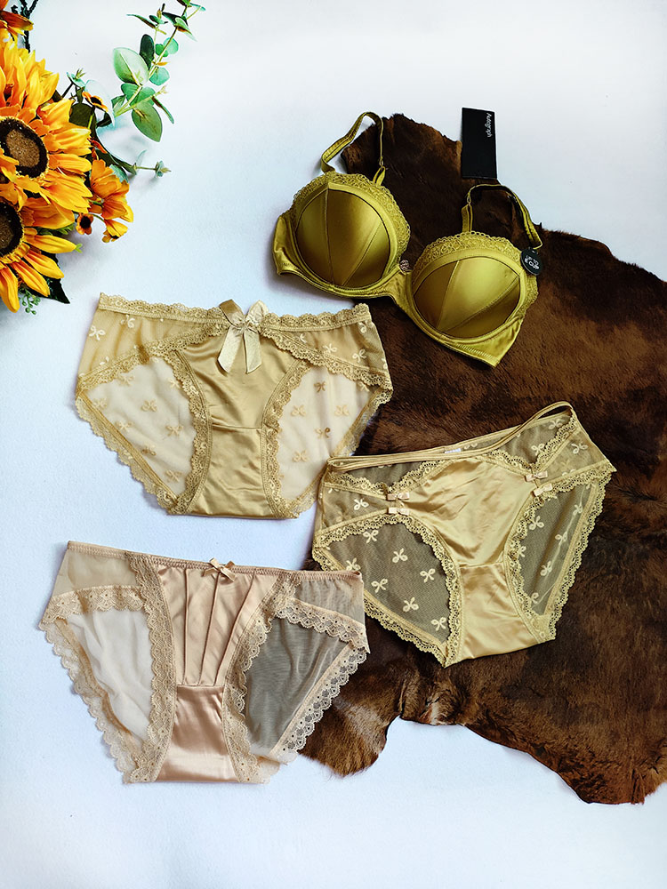 简约性感优雅丝滑女生内裤三角裤