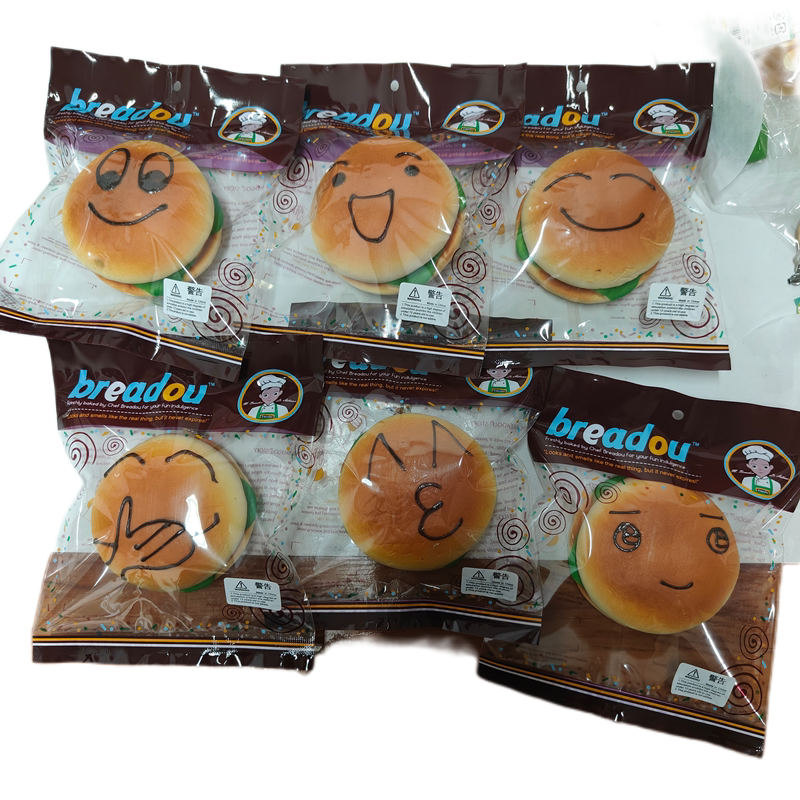 中古玩具breadou表情大汉堡