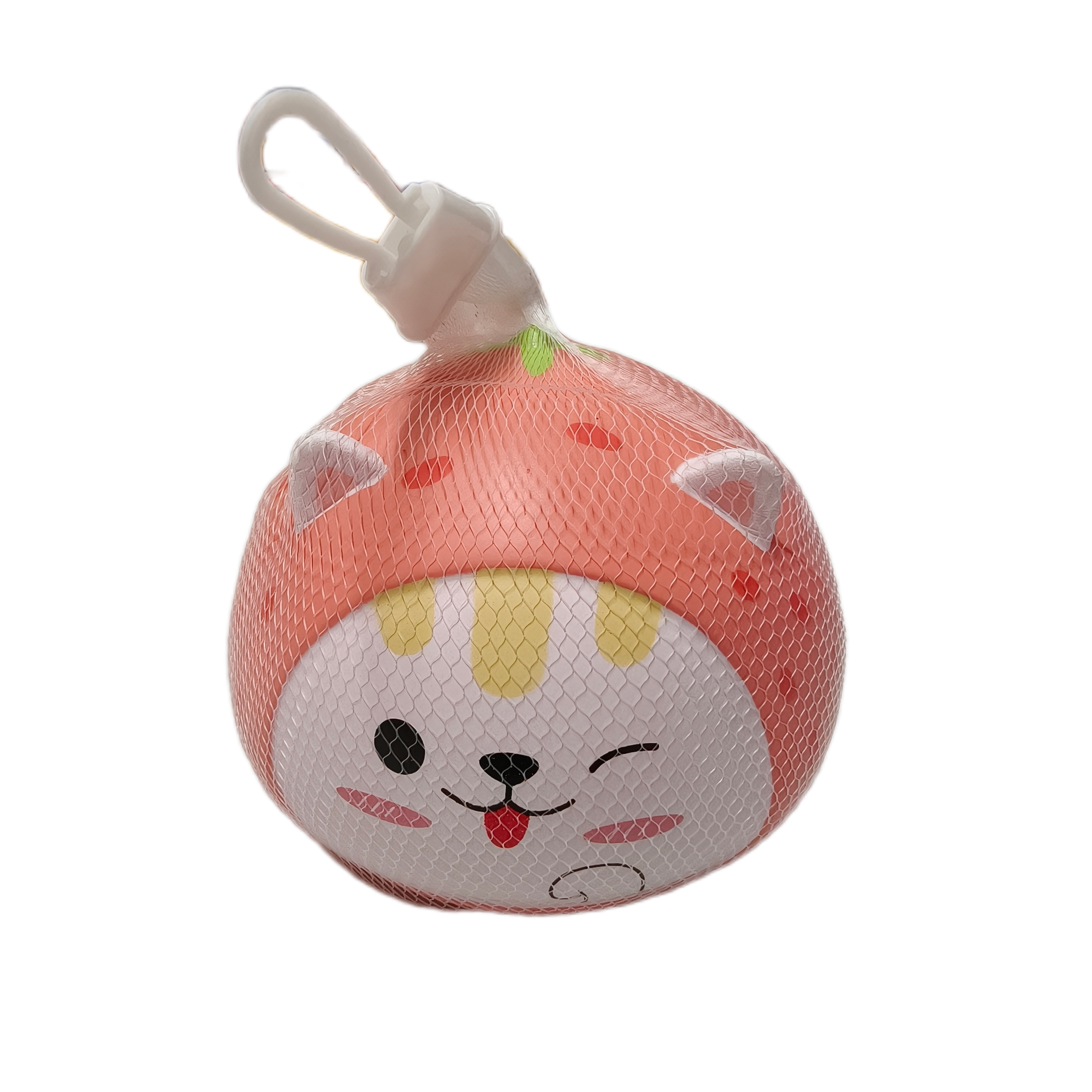 草莓猫捏捏摆件squishy玩具