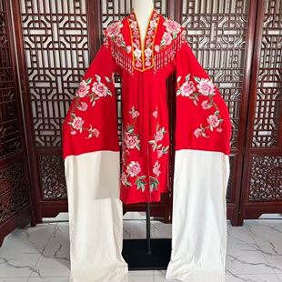 越剧戏服花旦戏服越剧黄梅戏曲小旦花旦青衣披碧玉簪严兰贞女对披