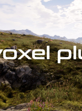 虚幻4UE5 快速地编功能插件 像素体素引擎专业版Voxel Plugin Pro