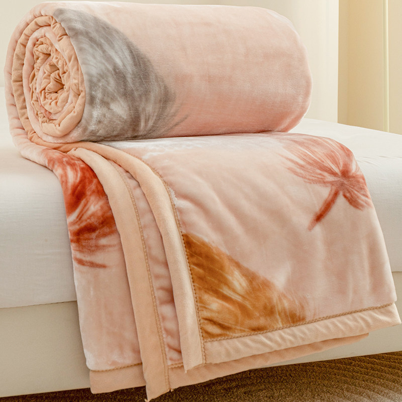 冬季双层加厚牛奶绒毛毯办公室午睡毯儿童小毯子宿舍单人盖毯被子,床上用品,休闲毯/毛毯/绒毯,淘宝优惠券,粉丝福利购,淘宝优惠卷