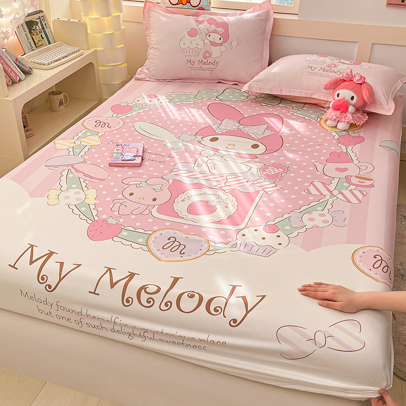 卡通纯棉床笠100全棉床罩