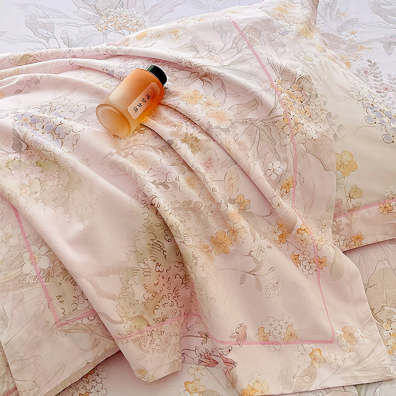 新款纯棉枕套一对装成人家用100全棉枕头套枕芯套48cmx74cm整头套