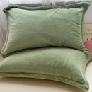 牛奶绒枕套50x80冬季 大号珊瑚法兰绒枕头套48x74加绒加厚成人家用