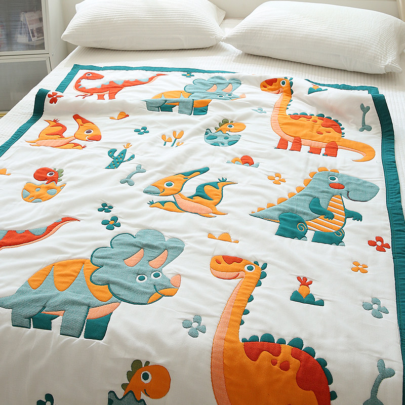 A类儿童纯棉夏被全棉夏凉被幼儿园宝宝棉纱空调被夏季薄被子可洗,床上用品,化纤被,淘宝优惠券,粉丝福利购,淘宝优惠卷