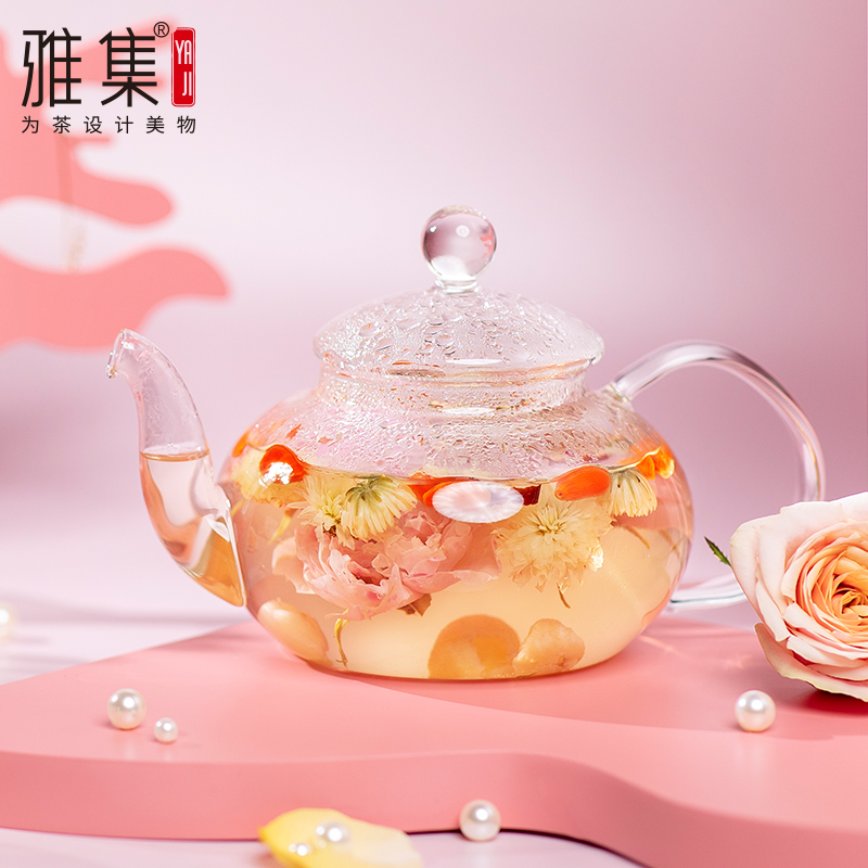 小茶壶雅集耐热玻璃高硼硅图片
