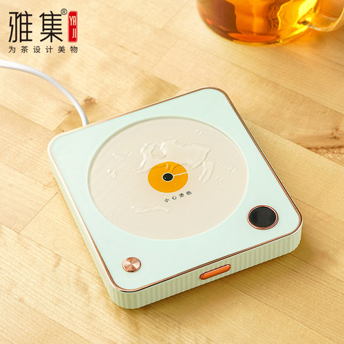 雅集复古唱片保温底座