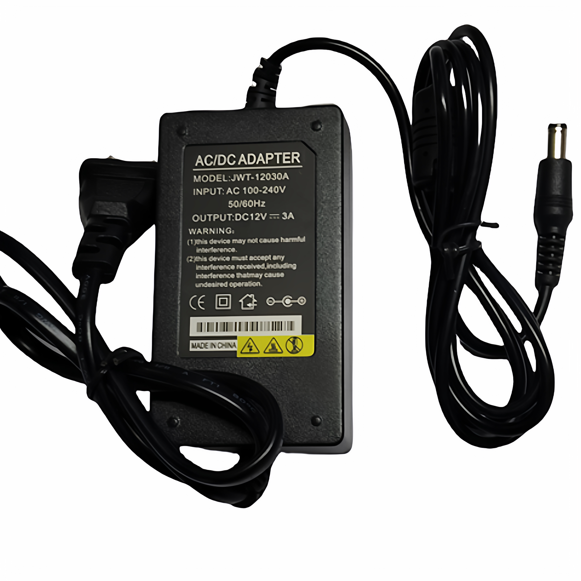 12V3A电源适配器LED灯带监控摄像头录像机电源12V直流开关电源