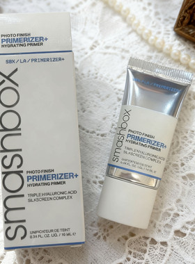 美版SMASHBOX妆前乳蓝色水润妆前乳保湿新款旅行装10ml正品超好用