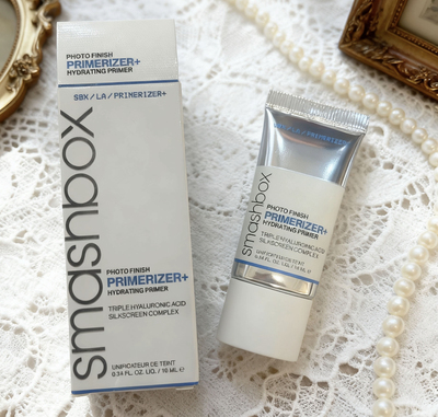 美版SMASHBOX妆前乳蓝色水润妆前乳保湿新款旅行装10ml正品超好用