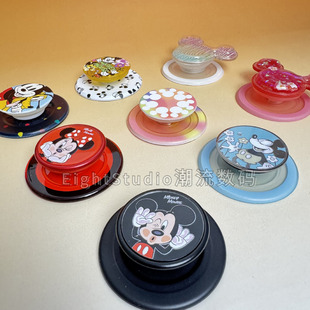 Mickey联名泡泡骚通用磁吸支架啪嗒手机桌面支架 米奇米妮系列