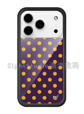 【超高品质WF手机壳】波点系列适用于苹果17 16ProMax手机壳15电子蝴蝶小狗派对