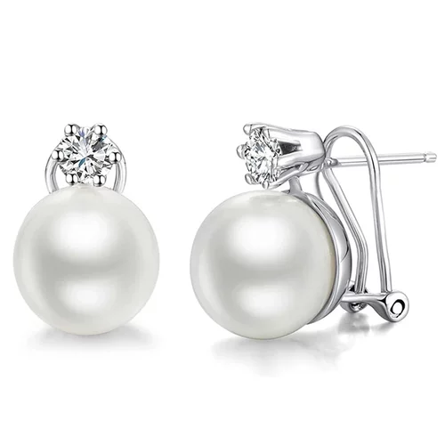 Trendy Korean Style Piercing Stud Earrings Women Graceful