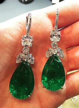 Earrings Luxury Earrings Vintage Drops Pear-shaped Earrings