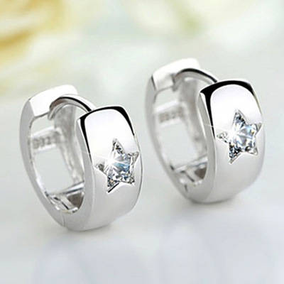 Korean Women's Earrings Five-pointed Star Earrings Earrings
