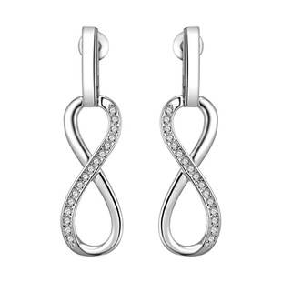 Eternal Love Romantic Symbol Earrings 8 Words Love Kink