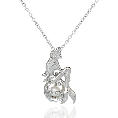 Luxury Glow In The Dark Mermaid Necklaces Glowing Hollow