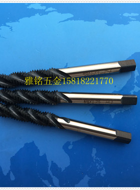日本进口富士H.T.D氧化黑色螺旋丝攻M8X1.25M10X1.5钢铝机用丝锥