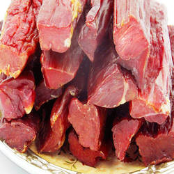 湖南湘西特产轻享薄切肥贵州烤黄牛肉风干烟熏新晃非瘦肉条腌腊肉