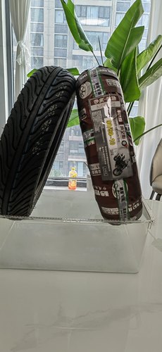 秒度90/90-10半热熔踏板真空胎防滑耐磨90/90-12电动车轮胎八层