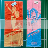 特价 浴巾洗脸巾 威克多VICTOR胜利羽毛球运动毛巾擦汗吸汗联名款