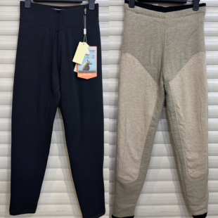 秋冬防风裤 加护膝打底裤 绵羊毛四层加厚高腰保暖裤 稻草人女士棉裤