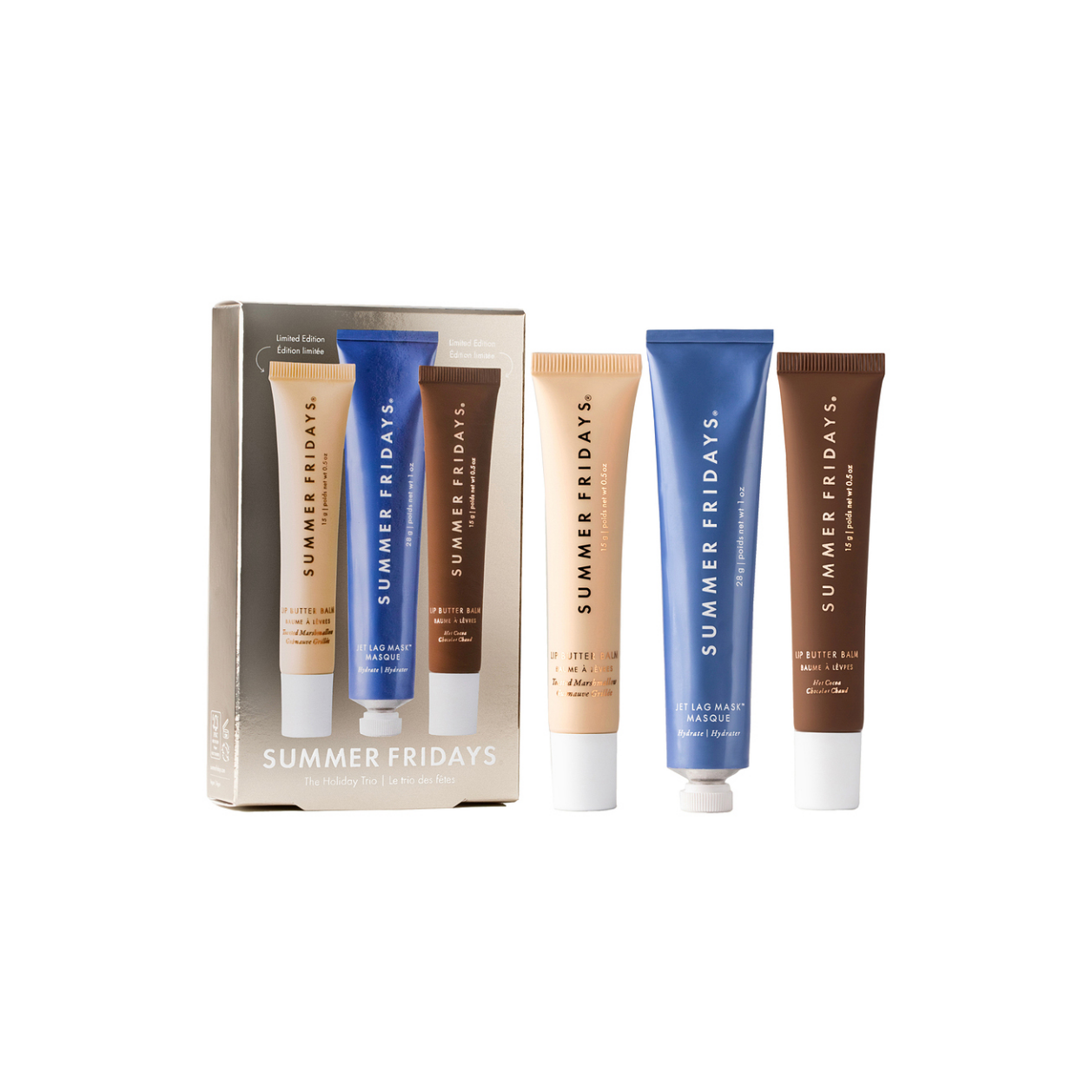 SummerFridays唇彩面膜假日套装