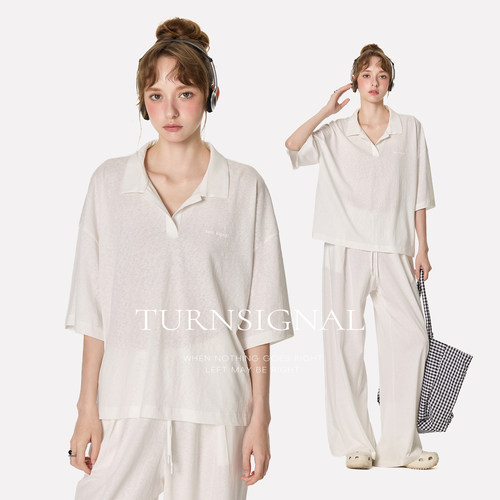 TurnSignal潮牌休闲运动套装女