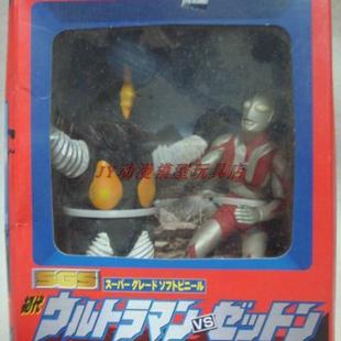 万代1999年 Ultraman 奥特曼 初代 咸蛋超人 怪兽 手办 人偶
