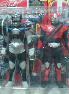 PLEX 假面骑士 DRIVE 疾驰 狂野形态 软胶 手办人偶 一套2个