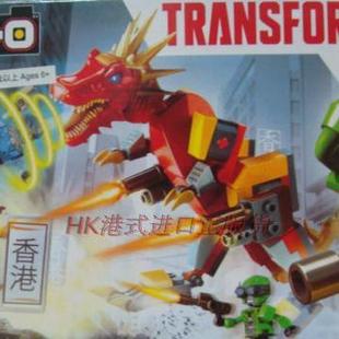 正版KRE-O酷垒 变形金刚Transformers 准星克罗斯 龙骑士积木套装