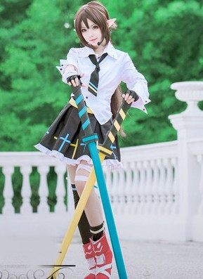 已授权凹凸世界cos服安迷修性转女体cosplay服装现货