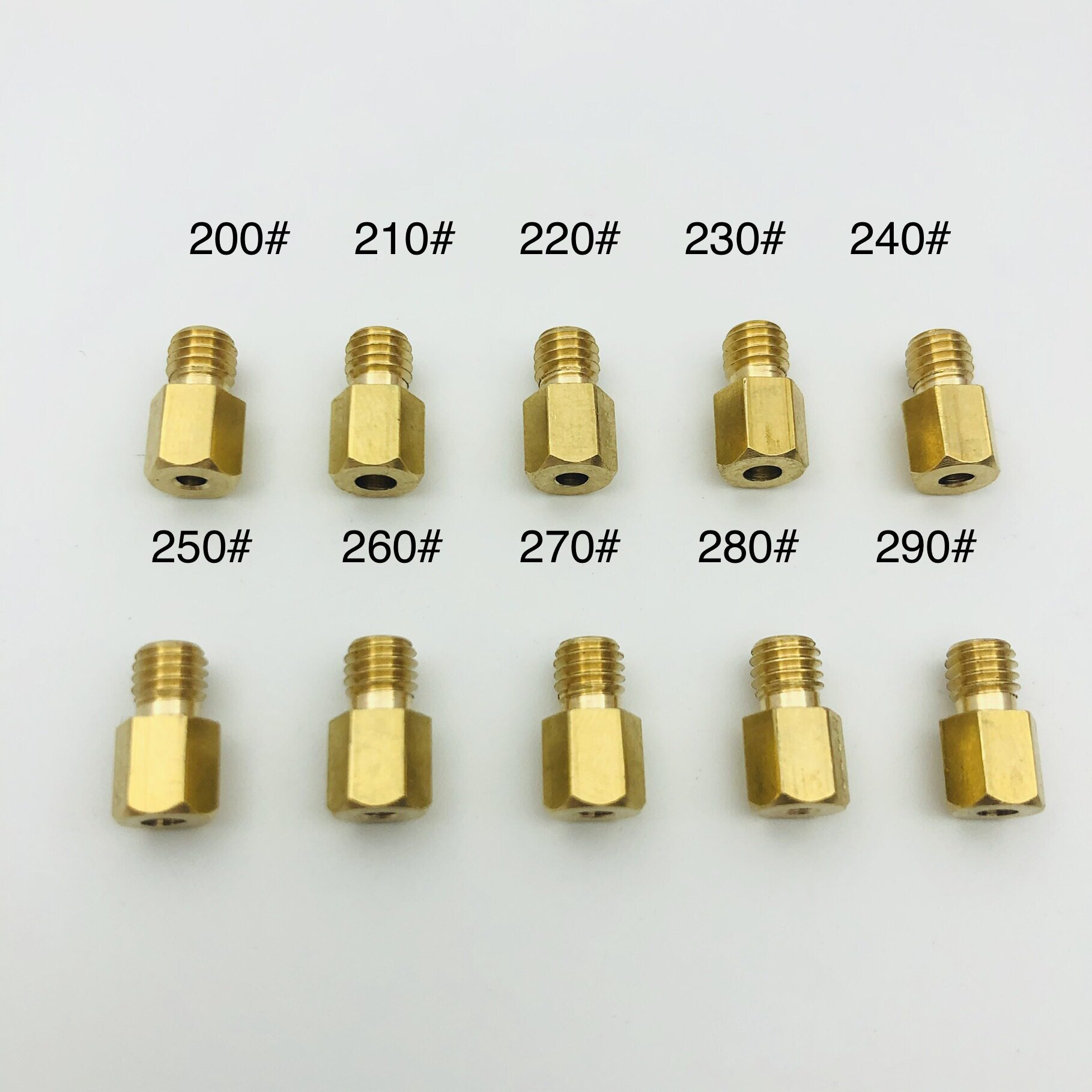 摩托车化油器修理包配件PWK改装车PE CVK六角机油主量孔喷嘴