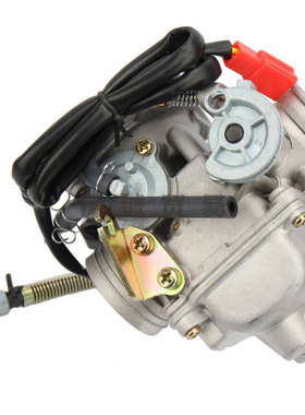 GY6化油器 GY6 125 150CC 踏板ATV摩托车PD24J 化油器放油管