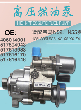 适配宝马640I 330GT 335I 535I 740LI X3 X5 X6 N55 3.0T高压油泵