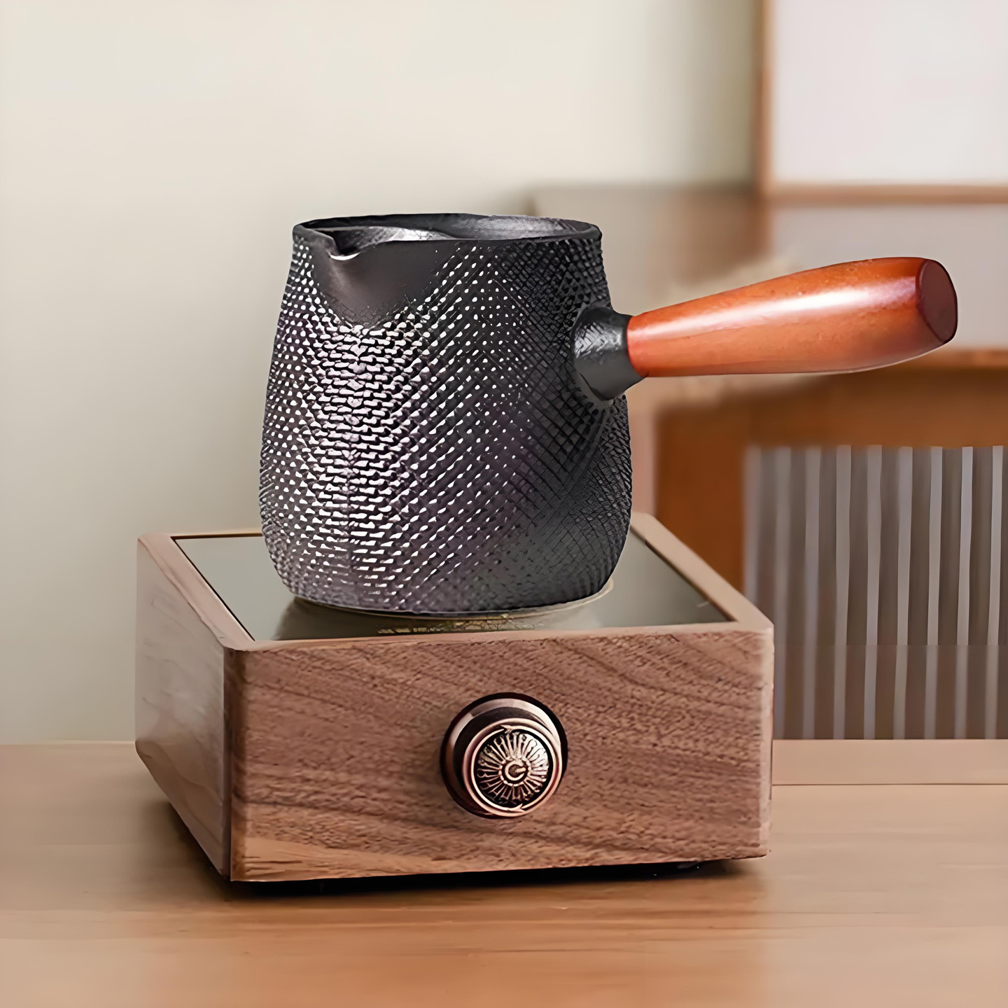 网红小茶壶围炉煮茶烧烤两用罐罐