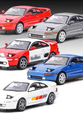 UM车模1:64 丰田MR2 W20可翻灯合金车模仿真车模型收藏摆件特价