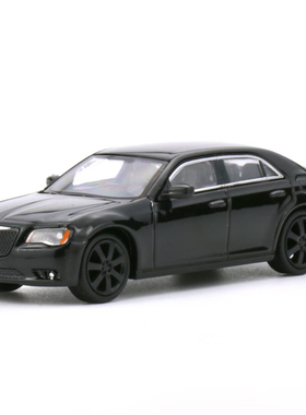 1/64 596 克莱斯勒300C 黑白福特cv合金汽车模型